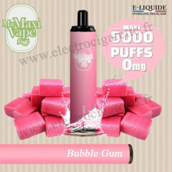 Bubble Gum - Ma maxi vape - 5000 puffs - Vape Pen - Cigarette jetable - Sans Nicotine