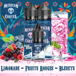 Limonade Fruits Rouges Bleuets - Mexican Cartel - Nicotiné 10ml - DiY 10 et 30ml - ZHC 50 et 100ml