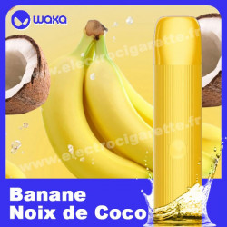 Banane Noix de Coco - Waka EZ - Relx - 2ml - 700 puffs