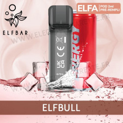 Elfbull - 2 x Capsules Pod Elfa par Elf Bar - 2ml - Vape Pen