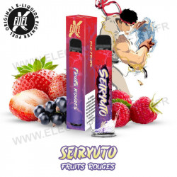 Seiryuto - Fruits Rouges - Fighter Fuel - Vape Pen - Cigarette jetable - 600 Puff
