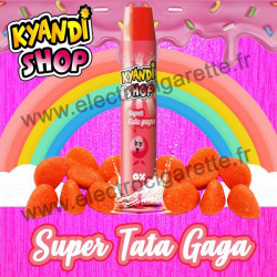 Super Tata Gaga - Kyandi Shop - Vape Pen - Cigarette jetable - 650 puffs