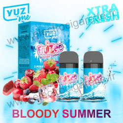 Bloody Summer Fresh Yuz Me - Fruizee - EliquidFrance - 600 Puffs - Cigarette rechargeable