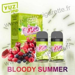 Bloody Summer No Fresh Yuz Me - Fruizee - EliquidFrance - 600 Puffs - Cigarette rechargeable