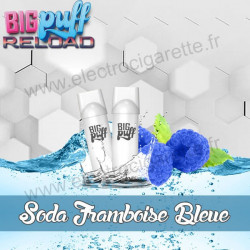Pod Soda Framboise Bleue - Big Puff Reload - Vape Pen - Pod Jetable - 600 puffs