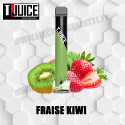 Fraise Kiwi - T-Juice - 600 puffs - Cigarette jetable