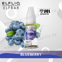 Blueberry - Elfliq - Elfbar - 10ml - Recharge eliquide
