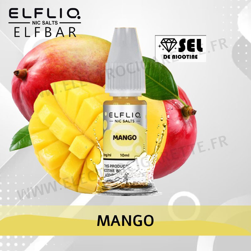 Mango - Elfliq - Elfbar - 10ml - Recharge eliquide