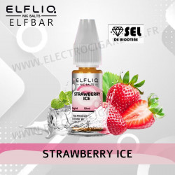 Strawberry Ice - Elfliq - Elfbar - 10ml - Recharge eliquide