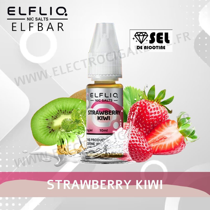 Strawberry Kiwi - Elfliq - Elfbar - 10ml - Recharge eliquide