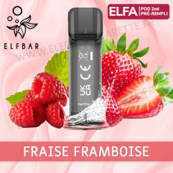 Fraise Framboise - 2 x Capsules Pod Elfa par Elf Bar - 2ml - Vape Pen