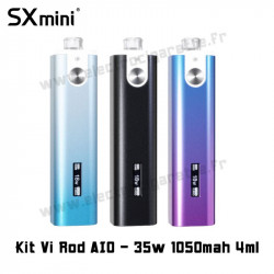 Kit Vi Rod AIO - 35w - 1050mah - 4ml - SX Mini - Toutes les couleurs