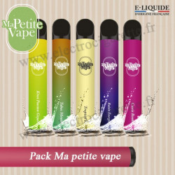 Pack Découverte - Ma petite vape - Vape Pen - Cigarette jetable