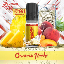 Ananas Pêche - Leemo - French Liquide - 10ml Sel de Nicotine
