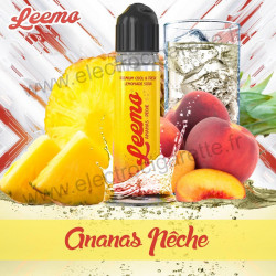 Ananas Pêche - Leemo - Le French Liquide - ZHC 50ml - 0 ou 3 ou 6mg/ml