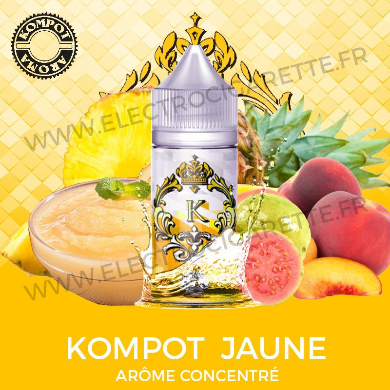 Kompot Jaune - Kompot - Kapalina - DiY - Arome Concentré 30ml