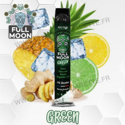 Green - Full Moon - 600 Puff - Vape Pen - Cigarette jetable