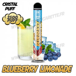Blueberry Lemonade - Big Cristal Puff - 2500 Puffs - Vape Pen - Cigarette jetable