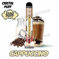 Cappuccino - Big Cristal Puff - 2500 Puffs - Vape Pen - Cigarette jetable