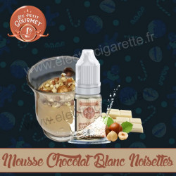 Mousse Chocolat Blanc Noisettes - Le petit gourmet - Savourea - Flacon de 10ml