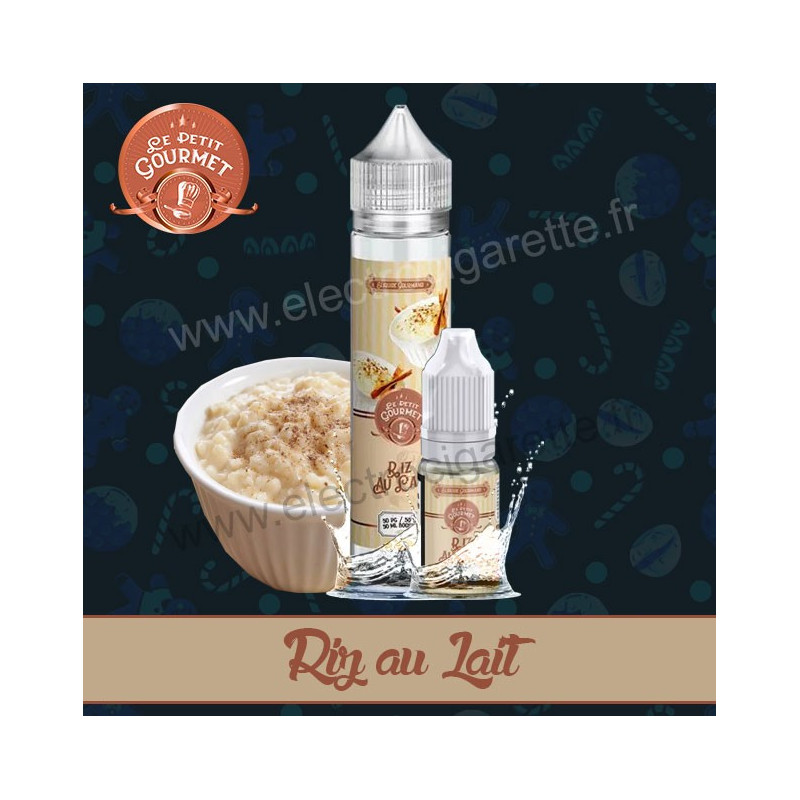 Riz au lait - Le petit gourmet - Savourea - Flacon de 70ml ou 10ml