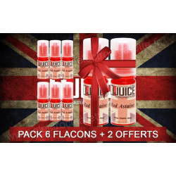 Pack 6 flacons + 2 offerts - T-Juice