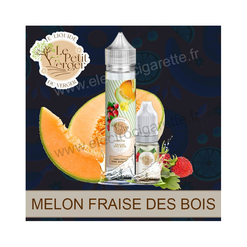 Melon Fraise des bois - Le petit Verger - Savourea - Flacon de 70ml ou 10ml