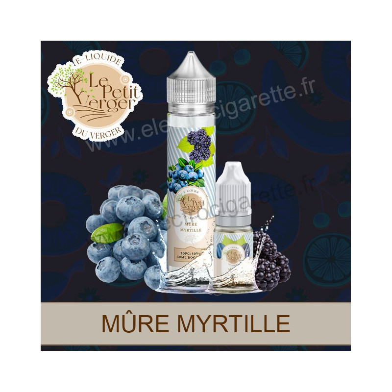 Mûre Myrtille - Le petit Verger - Savourea - Flacon de 70ml ou 10ml