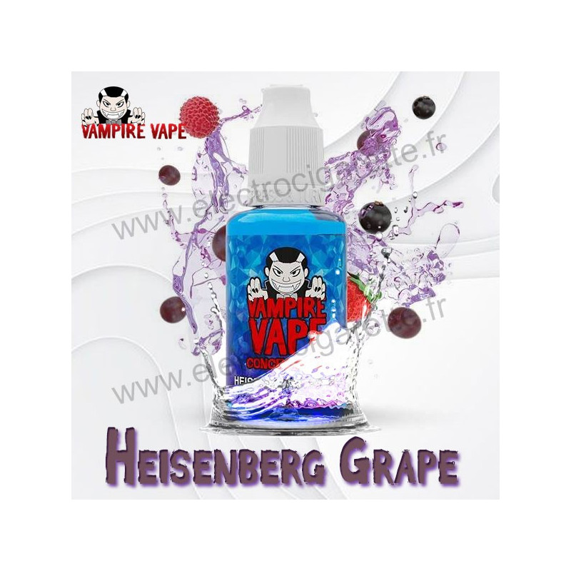Heisenberg Grape - Arôme concentré DiY - 30ml - Vampire Vape