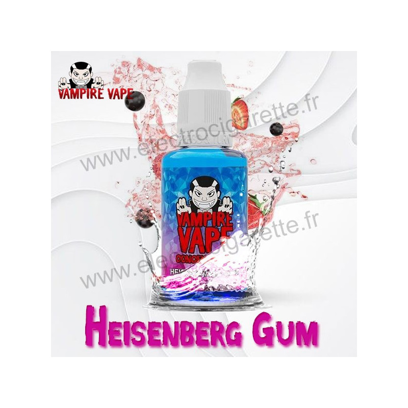 Heisenberg Gum - Arôme concentré DiY - 30ml - Vampire Vape