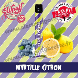 Myrtille Citron - Wpuff - Vape Pen - Cigarette jetable