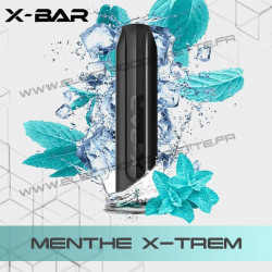 Menthe X-TREM - X-Bar - Vape Pen - Cigarette jetable