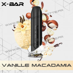 Vanille Macadamia - X-Bar - Vape Pen - Cigarette jetable