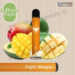 Triple Mangue - Ma petite vape - Vape Pen - Cigarette jetable