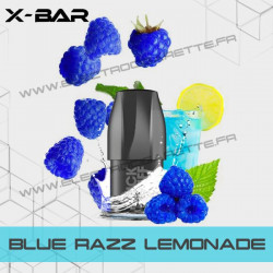 Blue Razz Lemonade - X-Bar Click Puff - Cartouche Pod