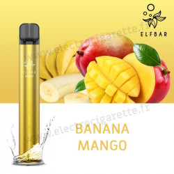 Banana Mango - Banane Mangue - Elf Bar 600 v2 - 550mah 2ml - Vape Pen - Cigarette jetable