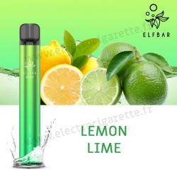 Lemon Lime - Raisin Framboise - Elf Bar 600 v2 - 550mah 2ml - Vape Pen - Cigarette jetable