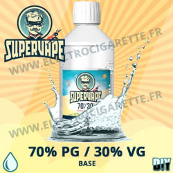 Base 1 litre - 70% PG / 30% VG - Supervape