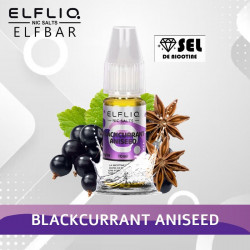 Blackcurrant Aniseed - Elfliq - Elfbar - 10ml - Recharge eliquide