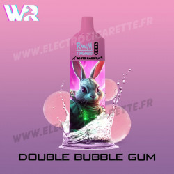 Double Bubble Gum - White Rabbit - RandM Tornado - 9000 Puffs - Vape Pen - Cigarette jetable