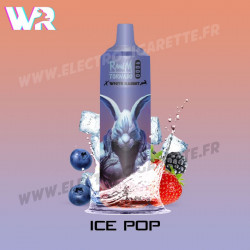 Ice Pop - White Rabbit - RandM Tornado - 9000 Puffs - Vape Pen - Cigarette jetable