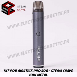 Kit Pod Airstick Pro 500 - Steam Crave - Gun étal