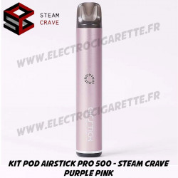 Kit Pod Airstick Pro 500 - Steam Crave - Pink