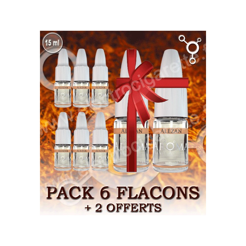 Pack de 6 flacons + 2 offerts - Aroma Sense - 15 ml