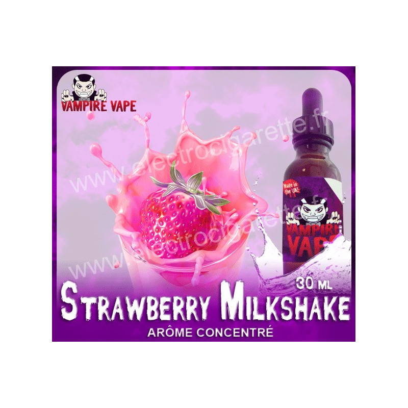 Strawberry Milkshake - Vampire Vape - Arôme concentré