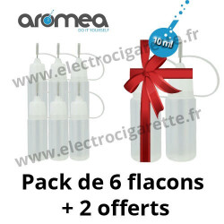 6 Flacons Seringue 10 ml + 2 offerts - Aromea