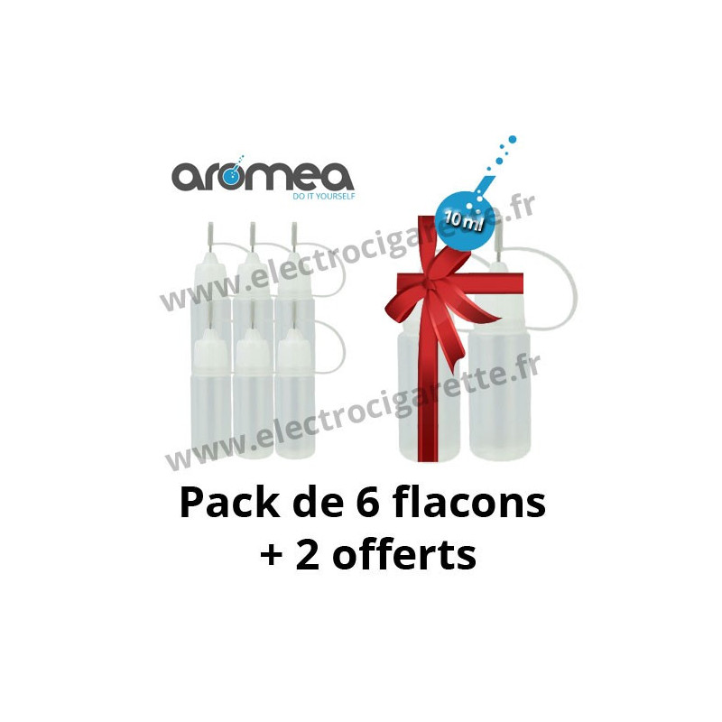 6 Flacons Seringue 10 ml + 2 offerts - Aromea