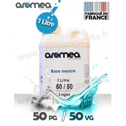 Base 50% PG / 50% VG - Aromea - 1 Litre
