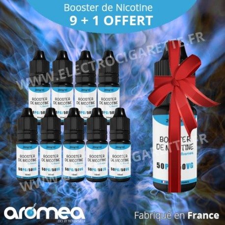 Booster de Nicotine - 9 + 1 offert - Aromea