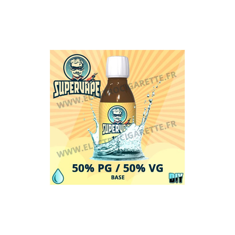 Base 50% PG / 50% VG - Supervape